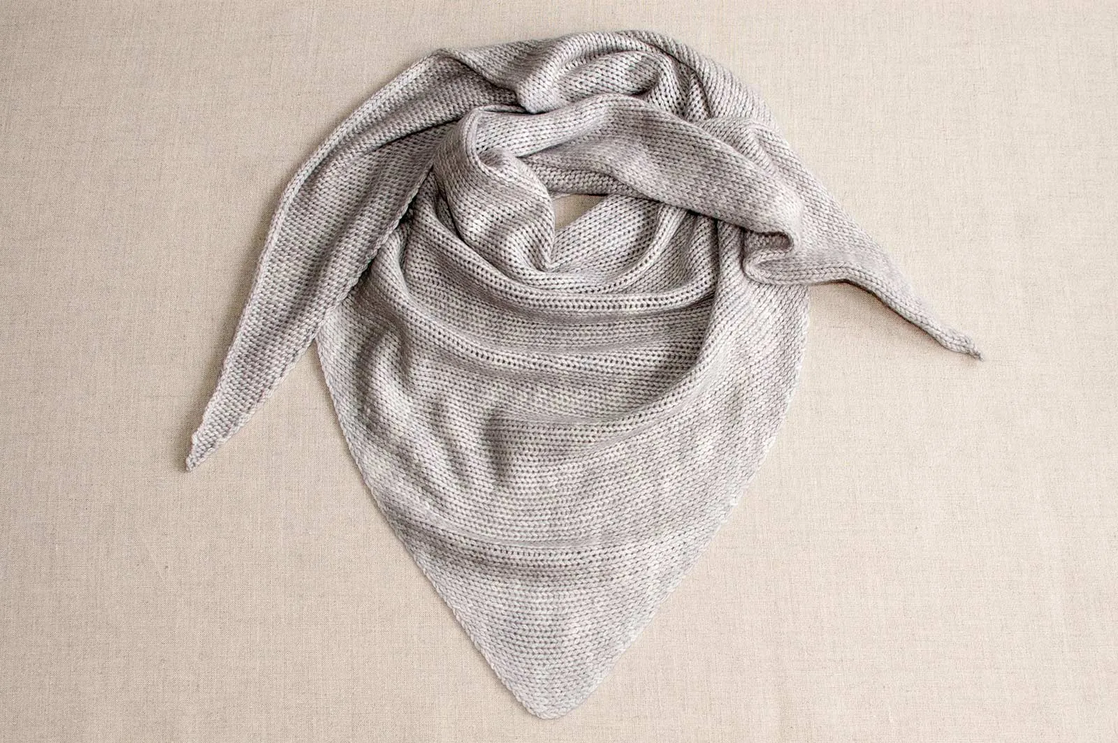 100% Cashmere Triangle Scarf Kits