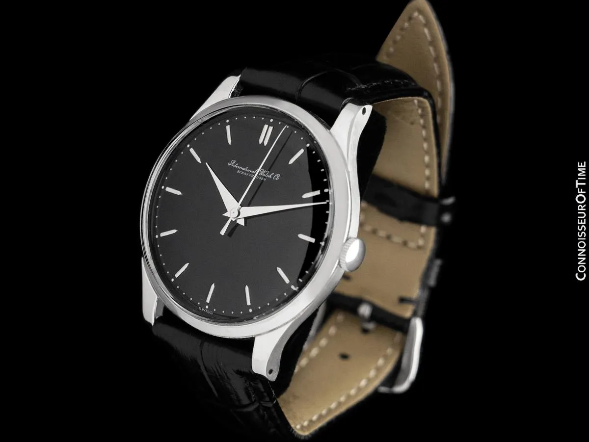 1959 IWC Vintage Mens Handwound Watch, Caliber 89 - Stainless Steel