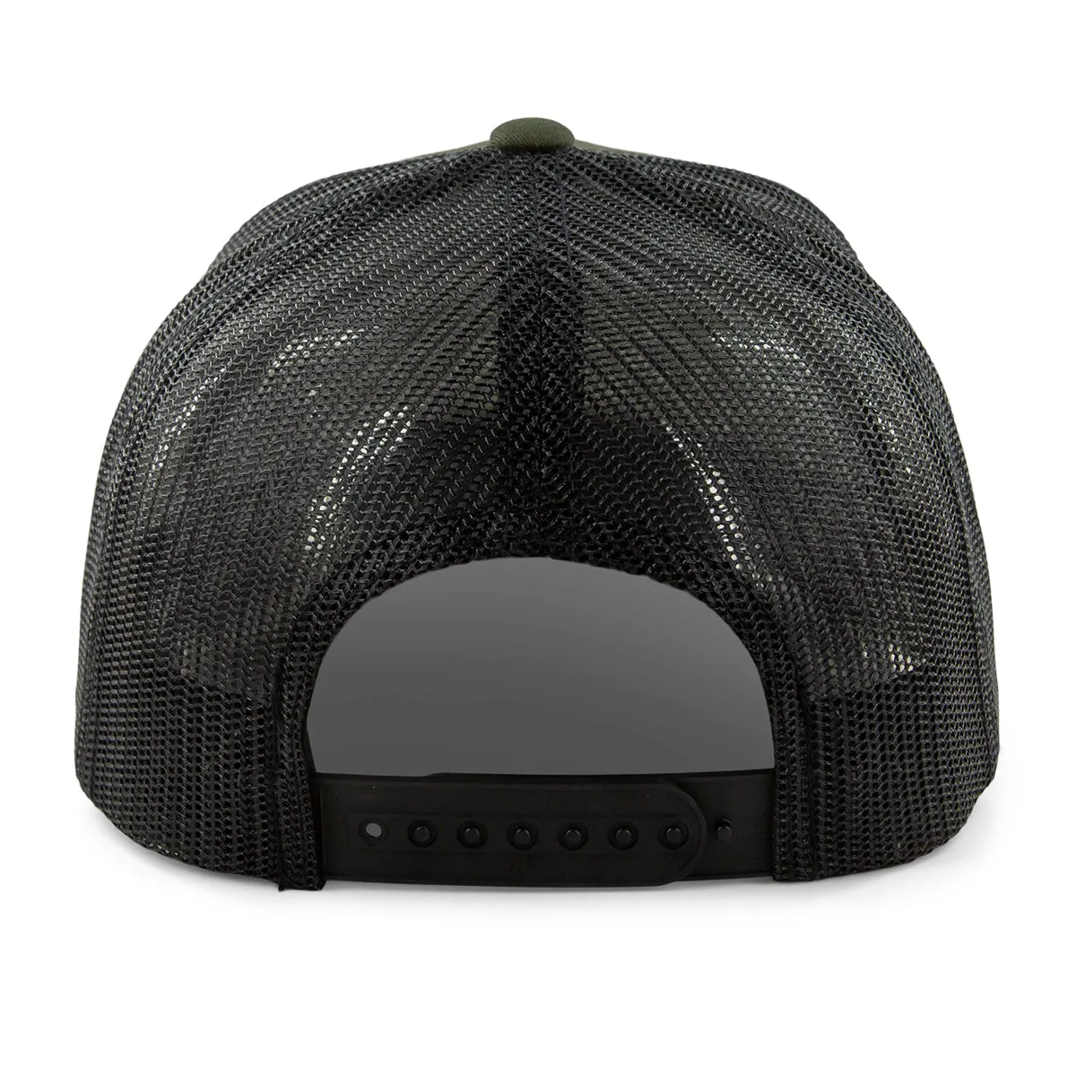 207 Maine Leather Patch Classic Snapback Trucker