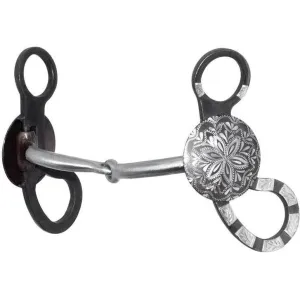 5-1/8" Santa Fe Daisy Snaffle Bit
