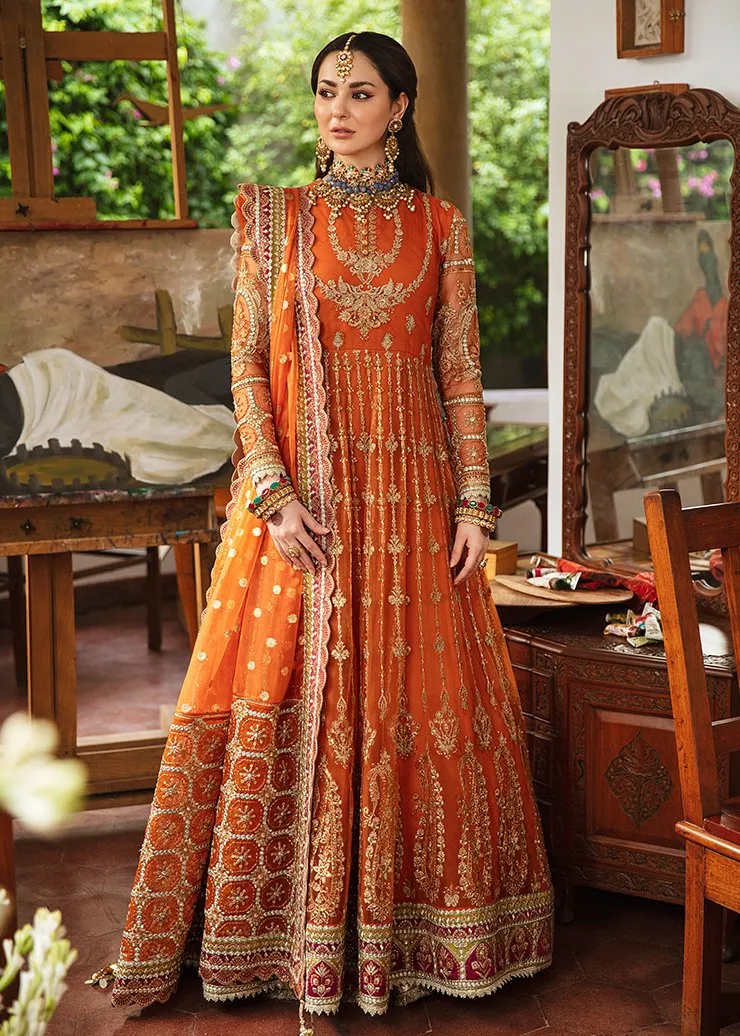 AATISHRAH | Afrozeh Shehnai Wedding Formals 2021 | Unstitched Embroidered Suit