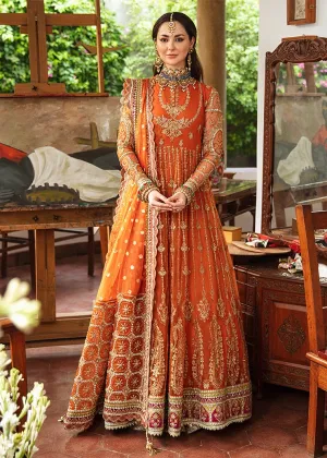 AATISHRAH | Afrozeh Shehnai Wedding Formals 2021 | Unstitched Embroidered Suit