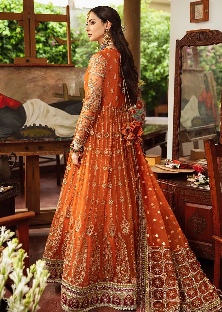 AATISHRAH | Afrozeh Shehnai Wedding Formals 2021 | Unstitched Embroidered Suit