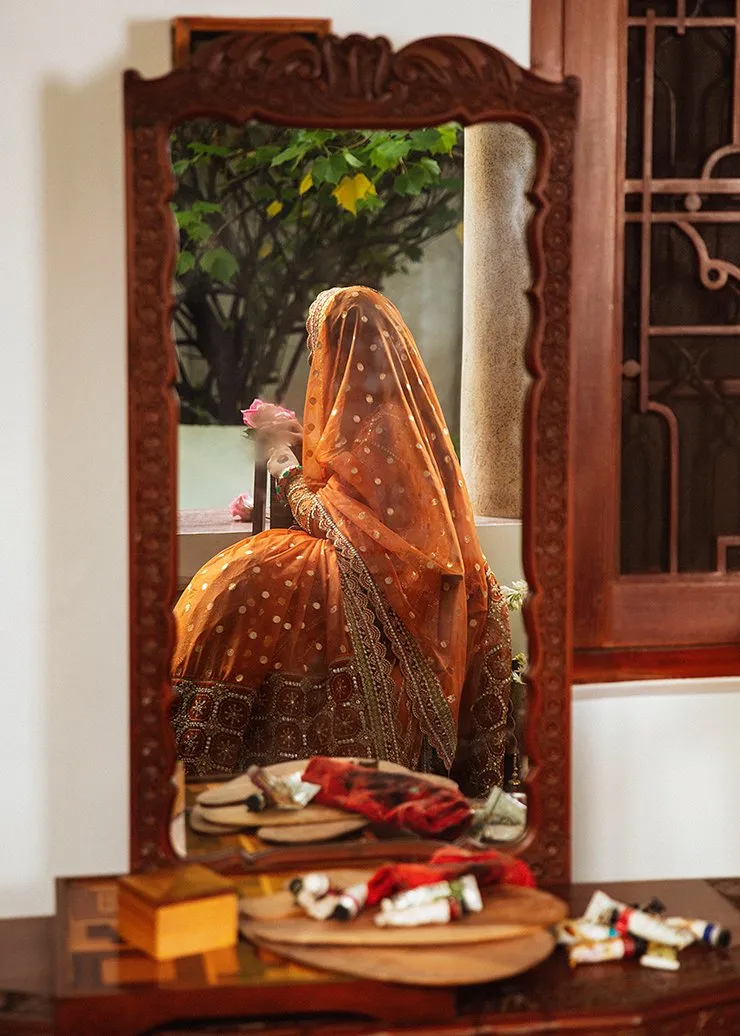 AATISHRAH | Afrozeh Shehnai Wedding Formals 2021 | Unstitched Embroidered Suit