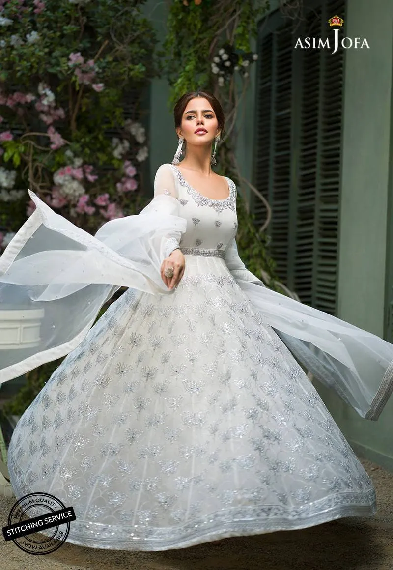 AJFC-49 | Asim Jofa Jashn Collection 2021 | Unstitched Organza Suit