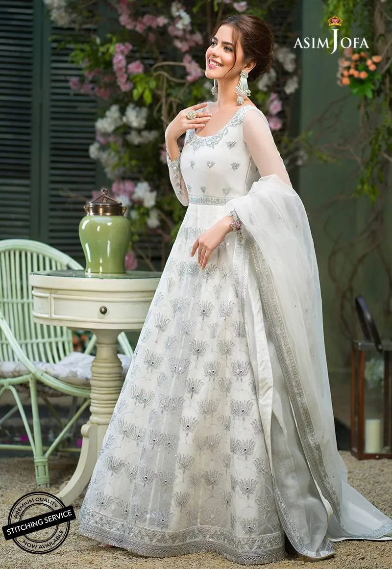 AJFC-49 | Asim Jofa Jashn Collection 2021 | Unstitched Organza Suit