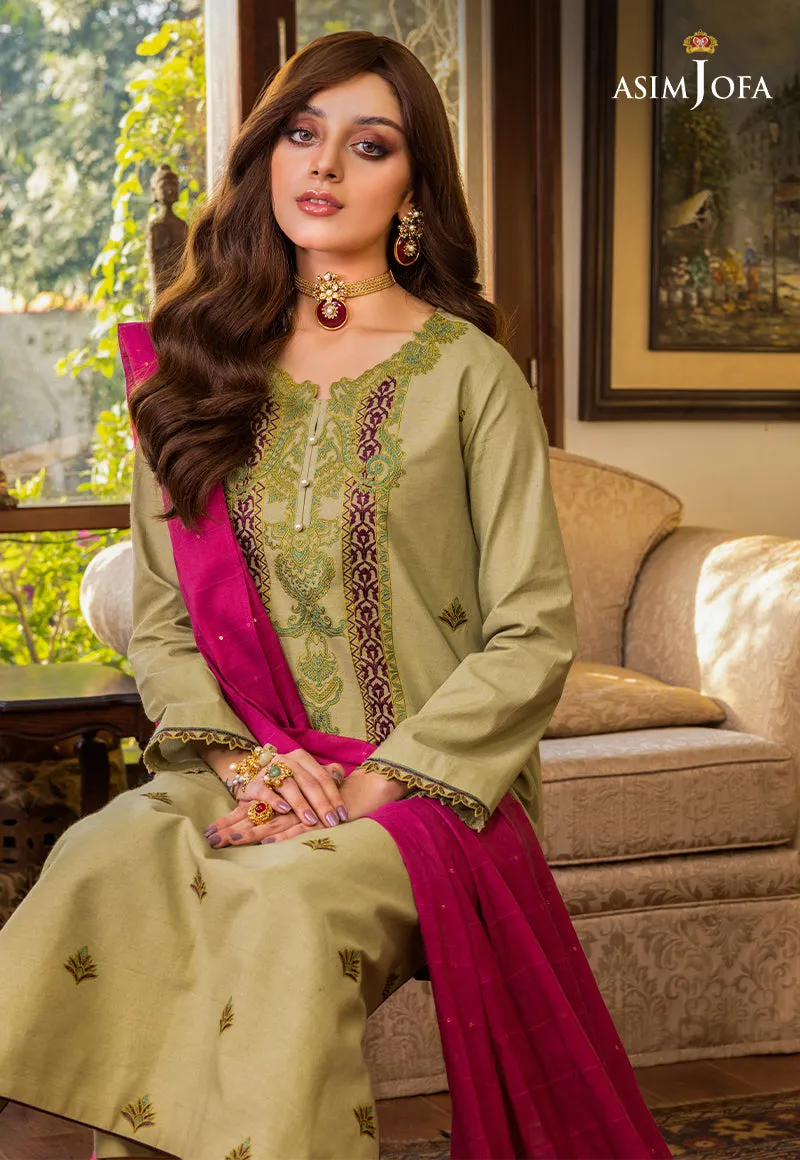 AJPE-41 (2-PC) | Asim Jofa Pret Essentials Eid Edit II Collection | Embroidered Stitched RTW Suits