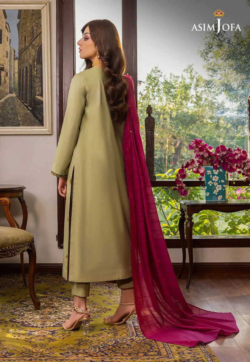 AJPE-41 (2-PC) | Asim Jofa Pret Essentials Eid Edit II Collection | Embroidered Stitched RTW Suits