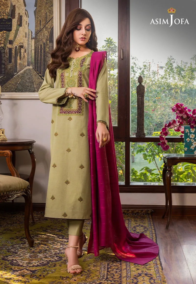 AJPE-41 (2-PC) | Asim Jofa Pret Essentials Eid Edit II Collection | Embroidered Stitched RTW Suits