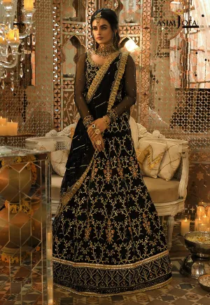 AJST-11 | Asim Jofa Sadqay Tumharay Eid Collection 2022 | Unstitched Embroidered Chiffon Suits