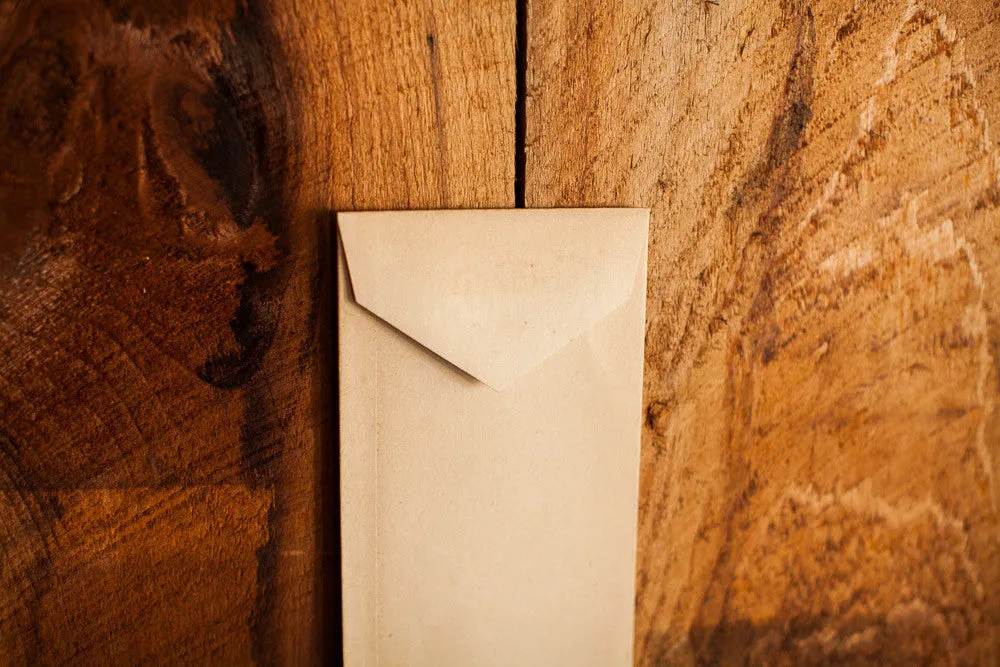 Antique House Deed Envelope