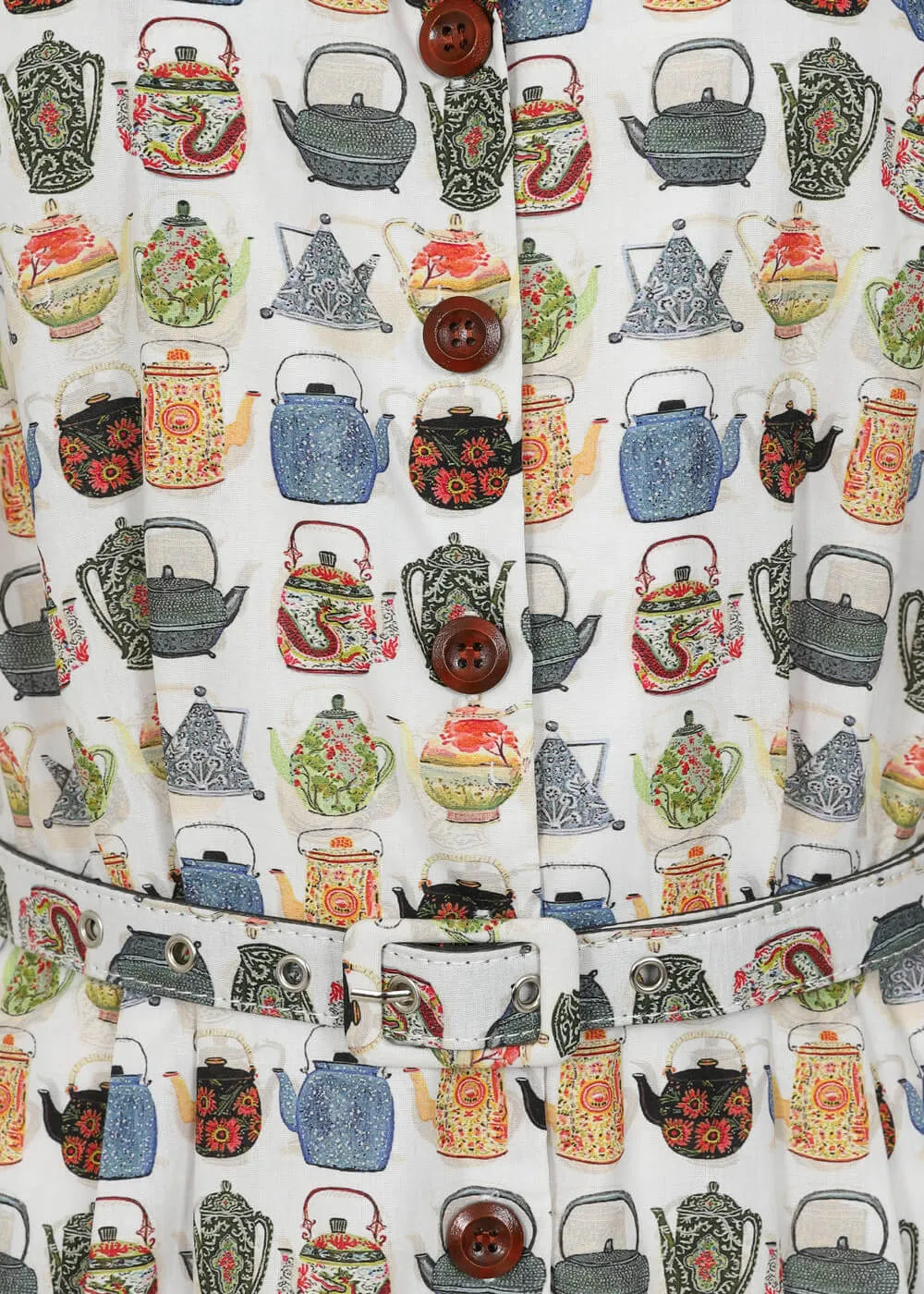 Banned Kate Tea Time 40's Dress White