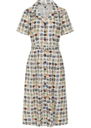 Banned Kate Tea Time 40's Dress White