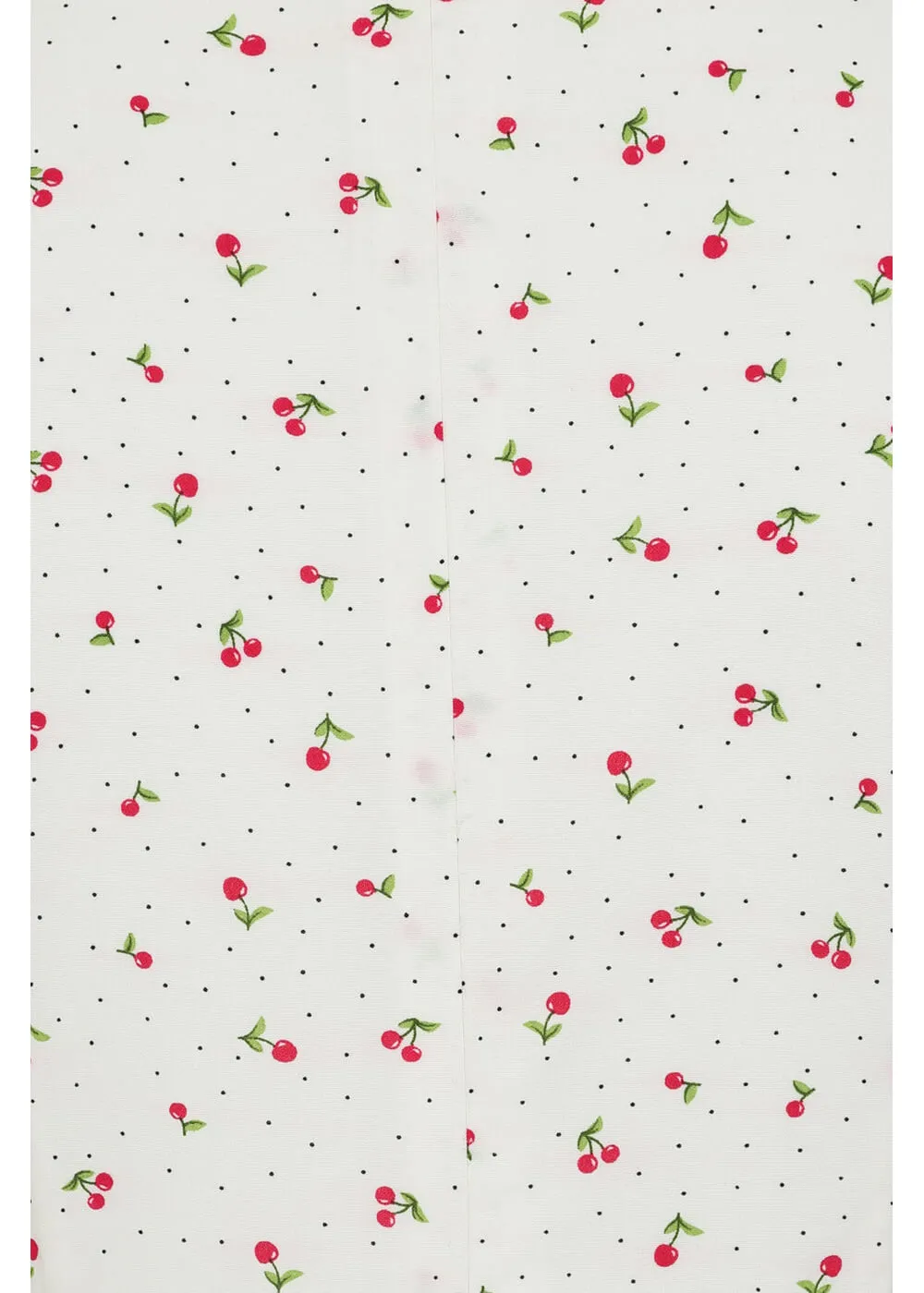 Banned Lucille Cherry 40's Dress White