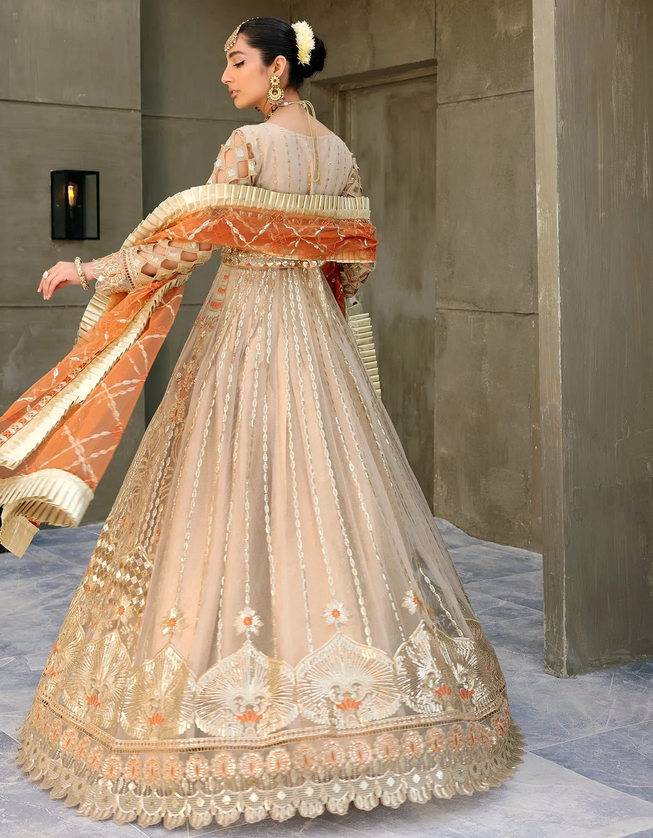 BL-406 - Emaan Adeel Belle Robe Luxury Chiffon Collection 2022 Vol-4