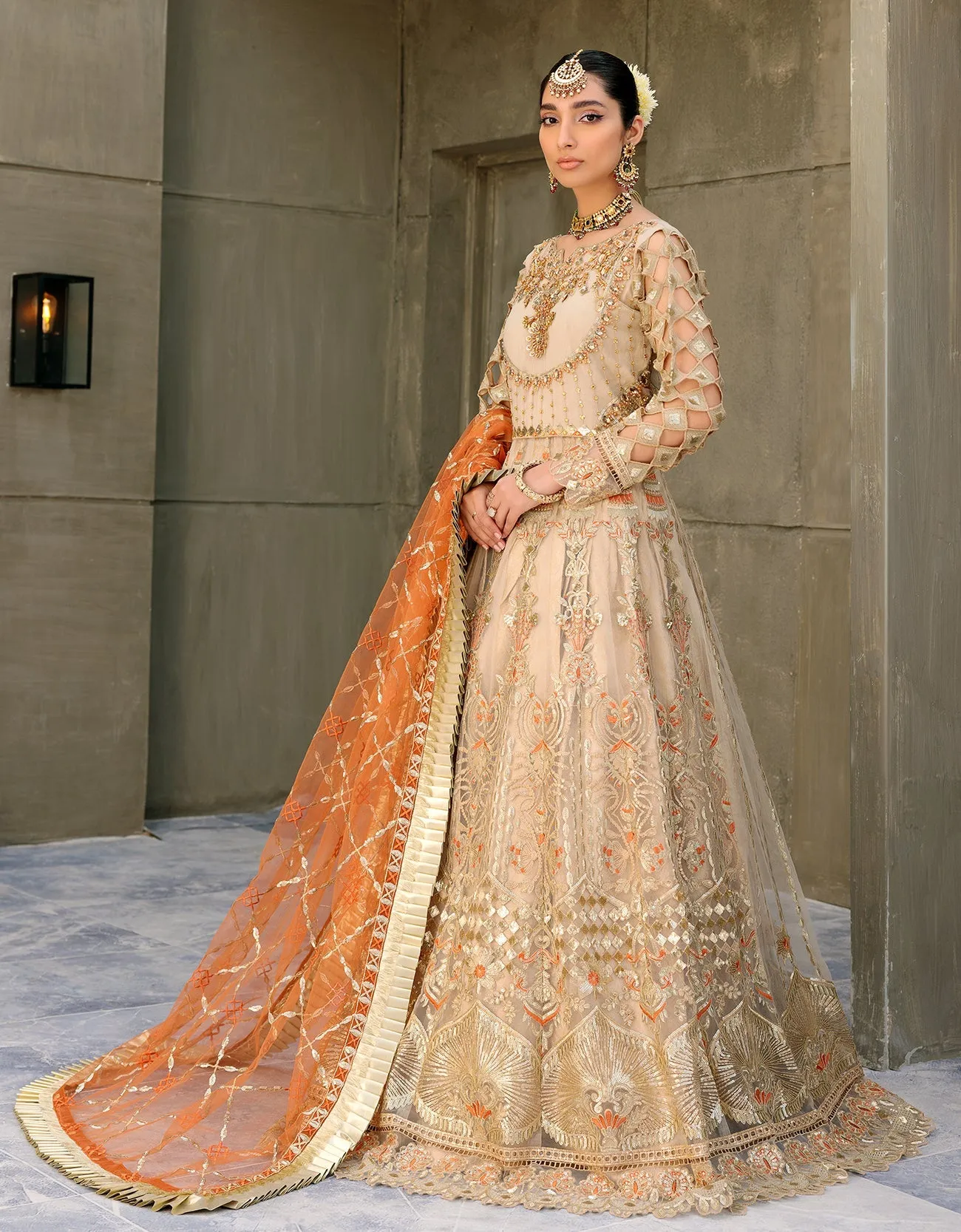 BL-406 - Emaan Adeel Belle Robe Luxury Chiffon Collection 2022 Vol-4
