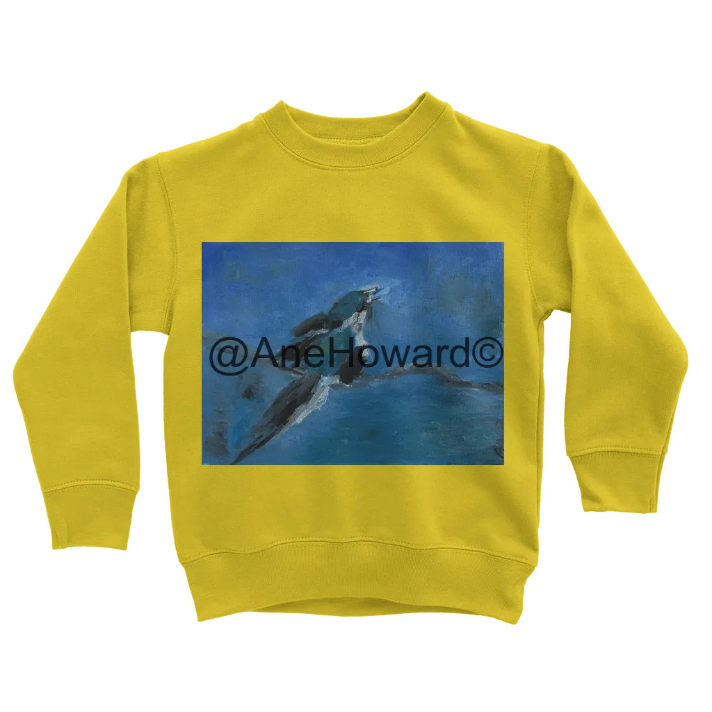 Blue Bird Classic Kids Cotton Sweatshirt Multi-Color