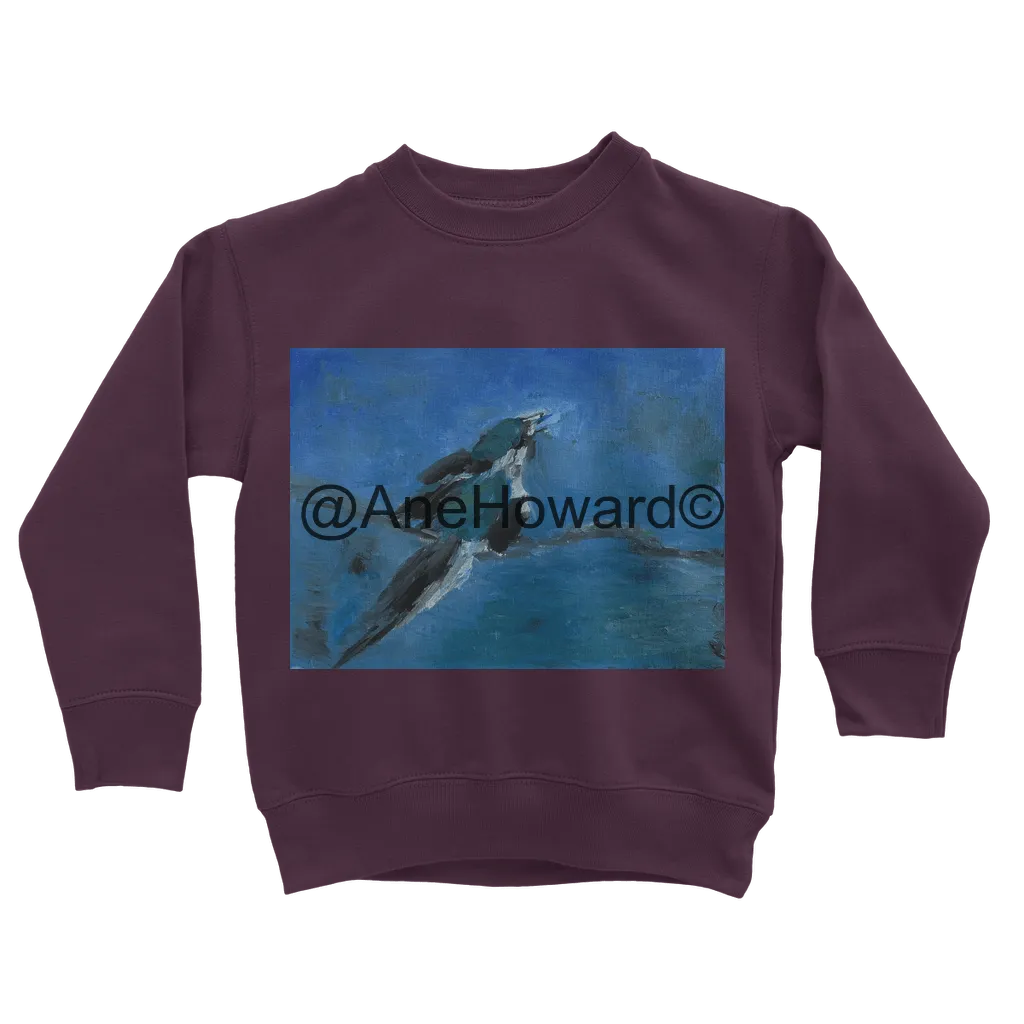 Blue Bird Classic Kids Cotton Sweatshirt Multi-Color