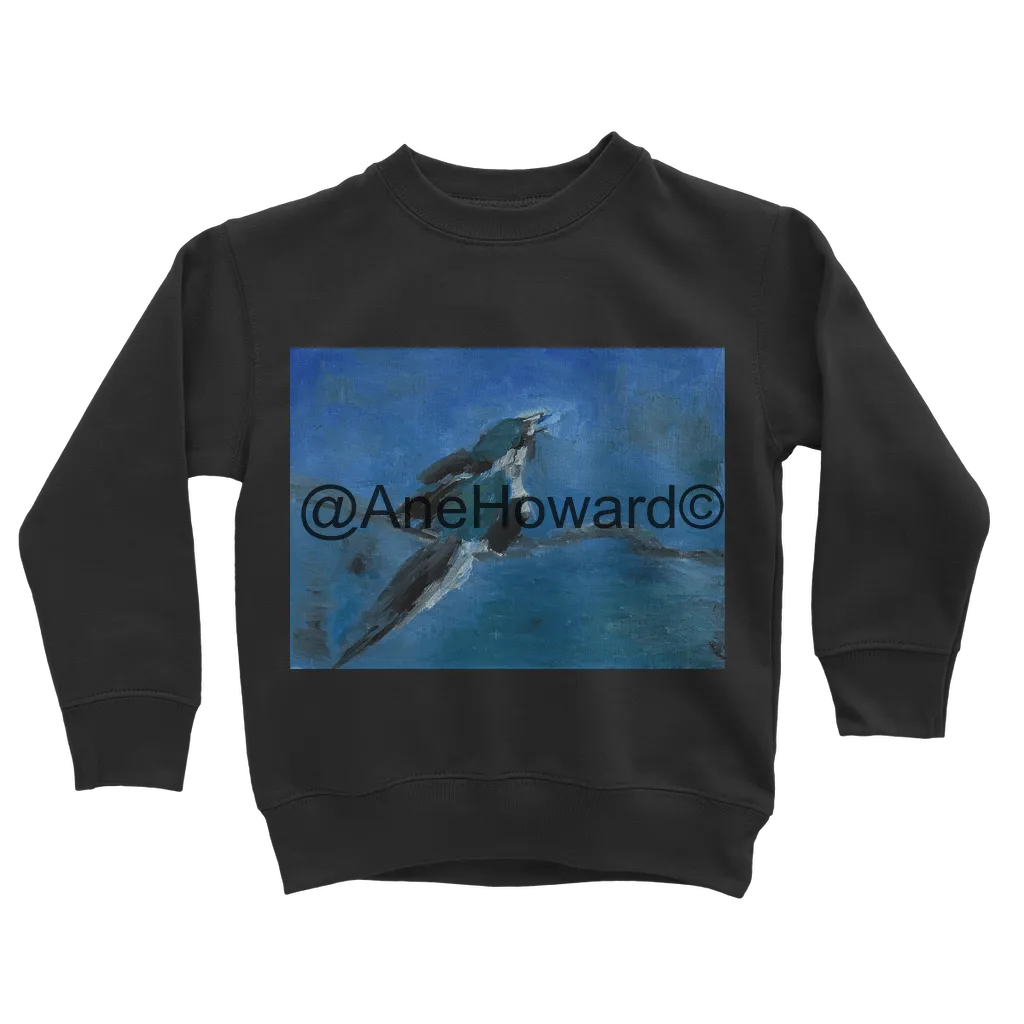 Blue Bird Classic Kids Cotton Sweatshirt Multi-Color