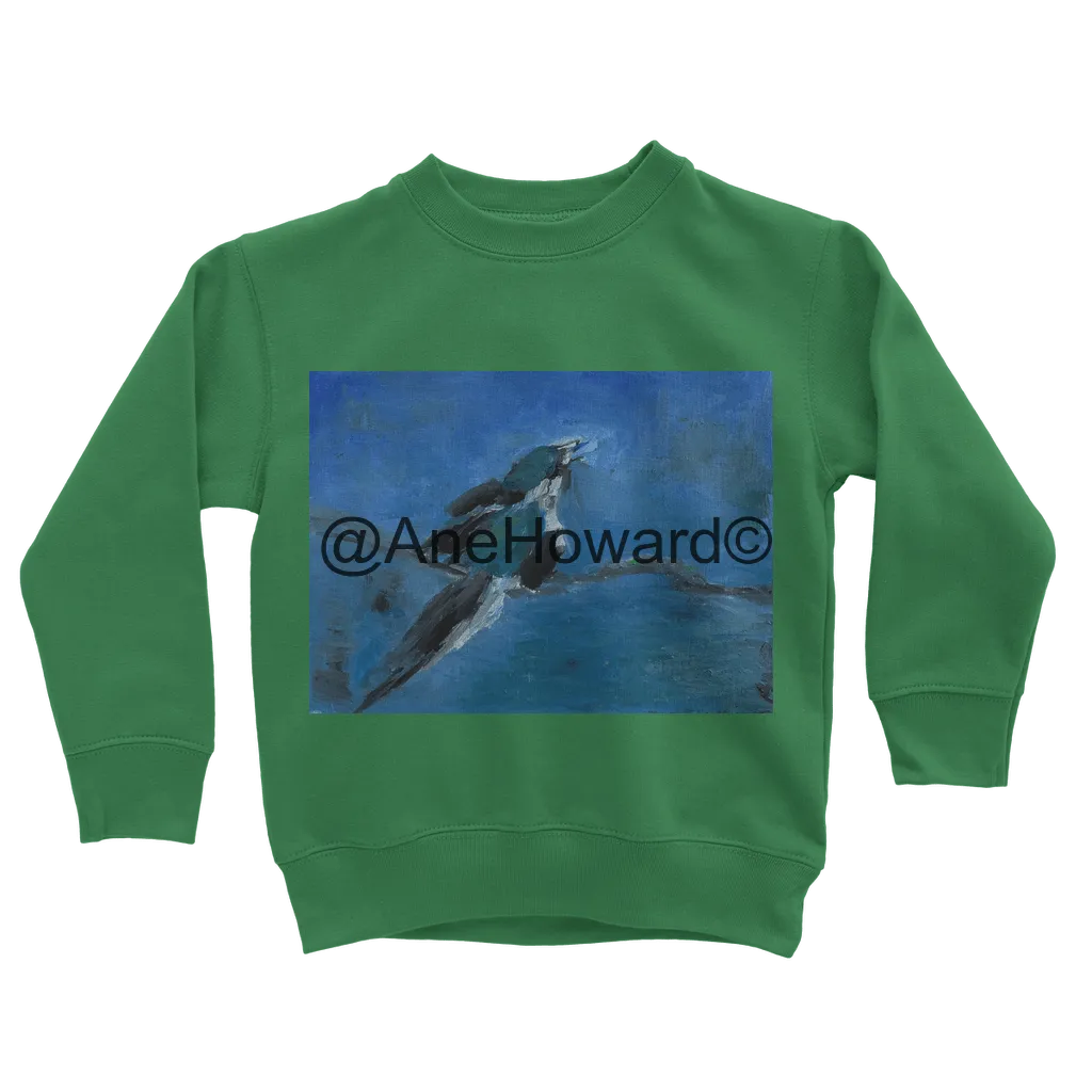 Blue Bird Classic Kids Cotton Sweatshirt Multi-Color