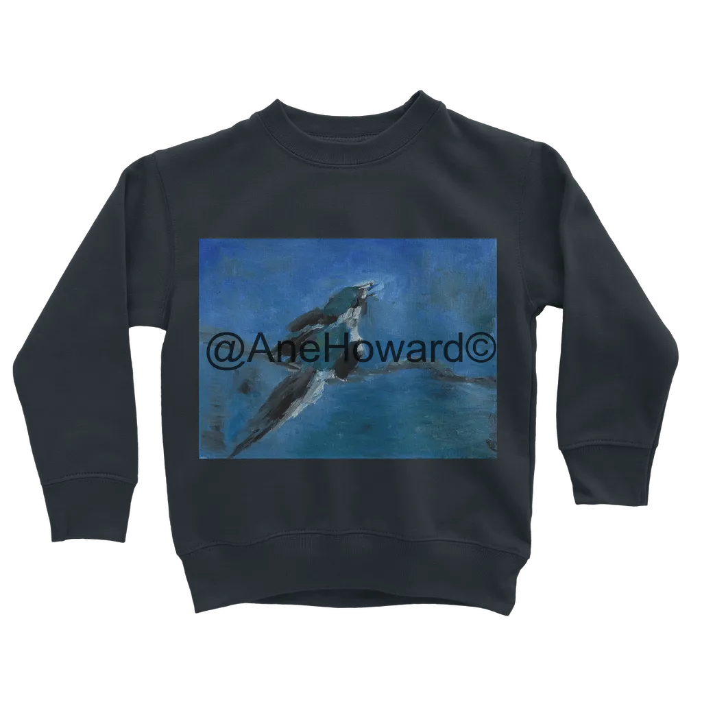 Blue Bird Classic Kids Cotton Sweatshirt Multi-Color