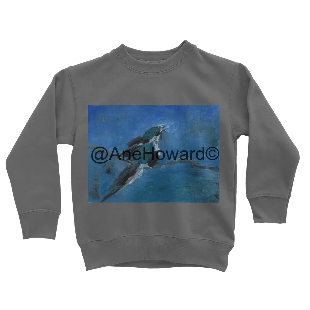 Blue Bird Classic Kids Cotton Sweatshirt Multi-Color