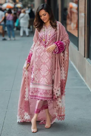 BLUSH | Mushq Broadway Winter Edit’21 | Unstitched Embroidered Khaddar Suits