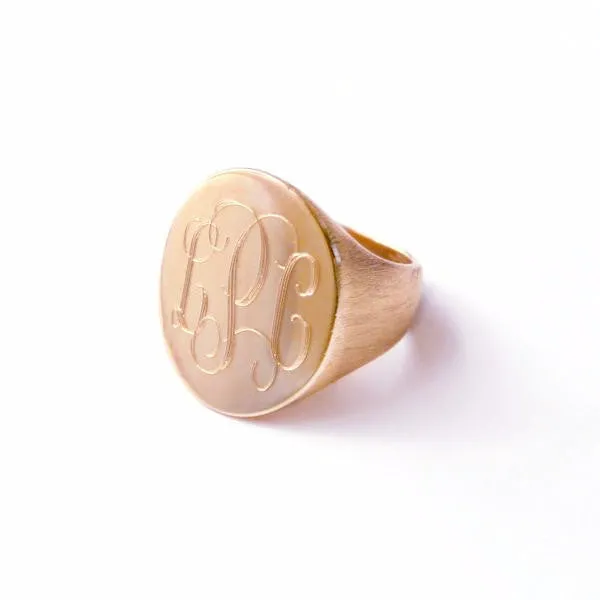 Boyfriend Signet Ring