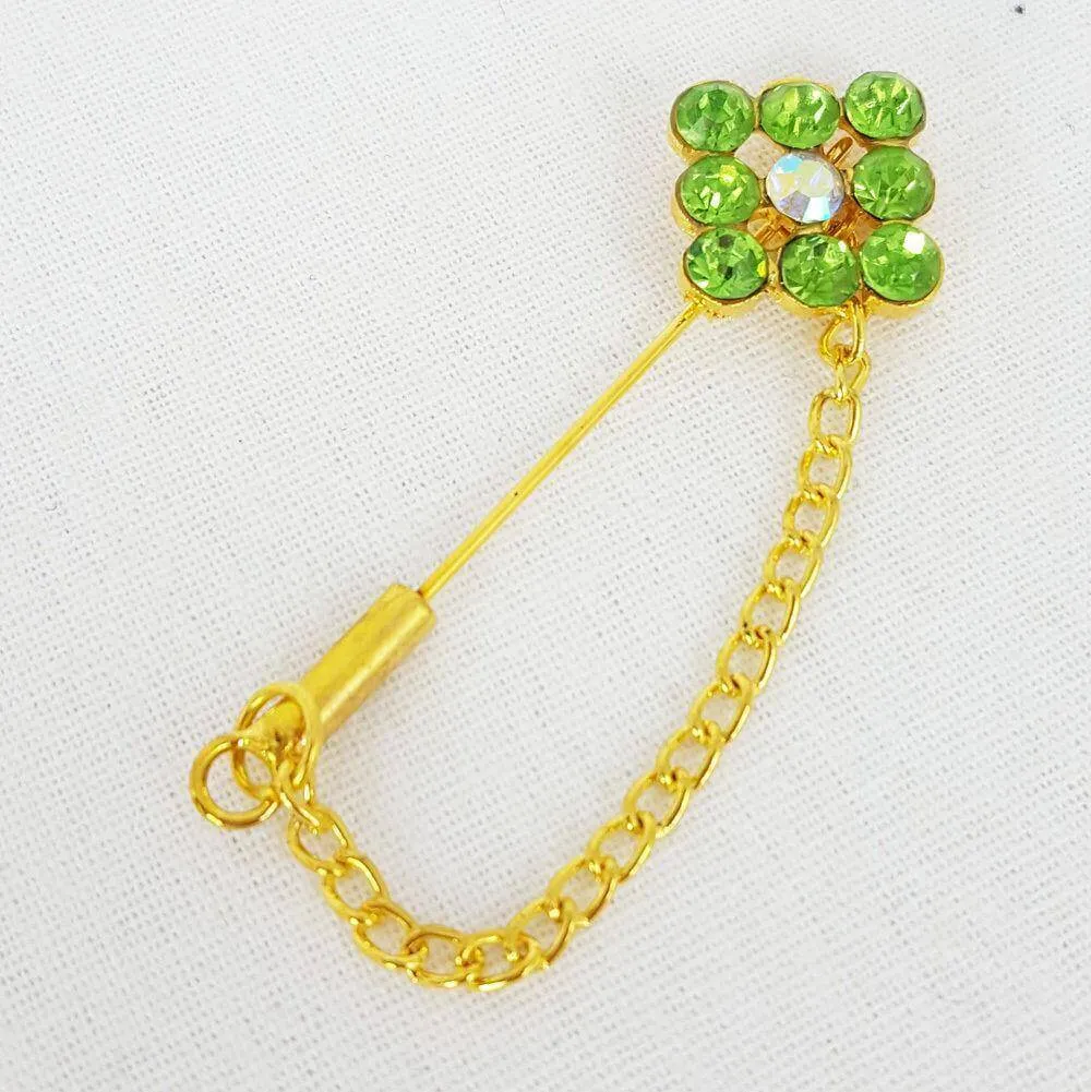 Brooch Hijab Scarf Hat SaftyPin Rhinestones lot