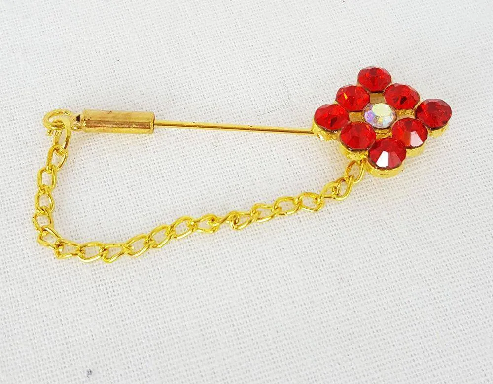Brooch Hijab Scarf Hat SaftyPin Rhinestones lot