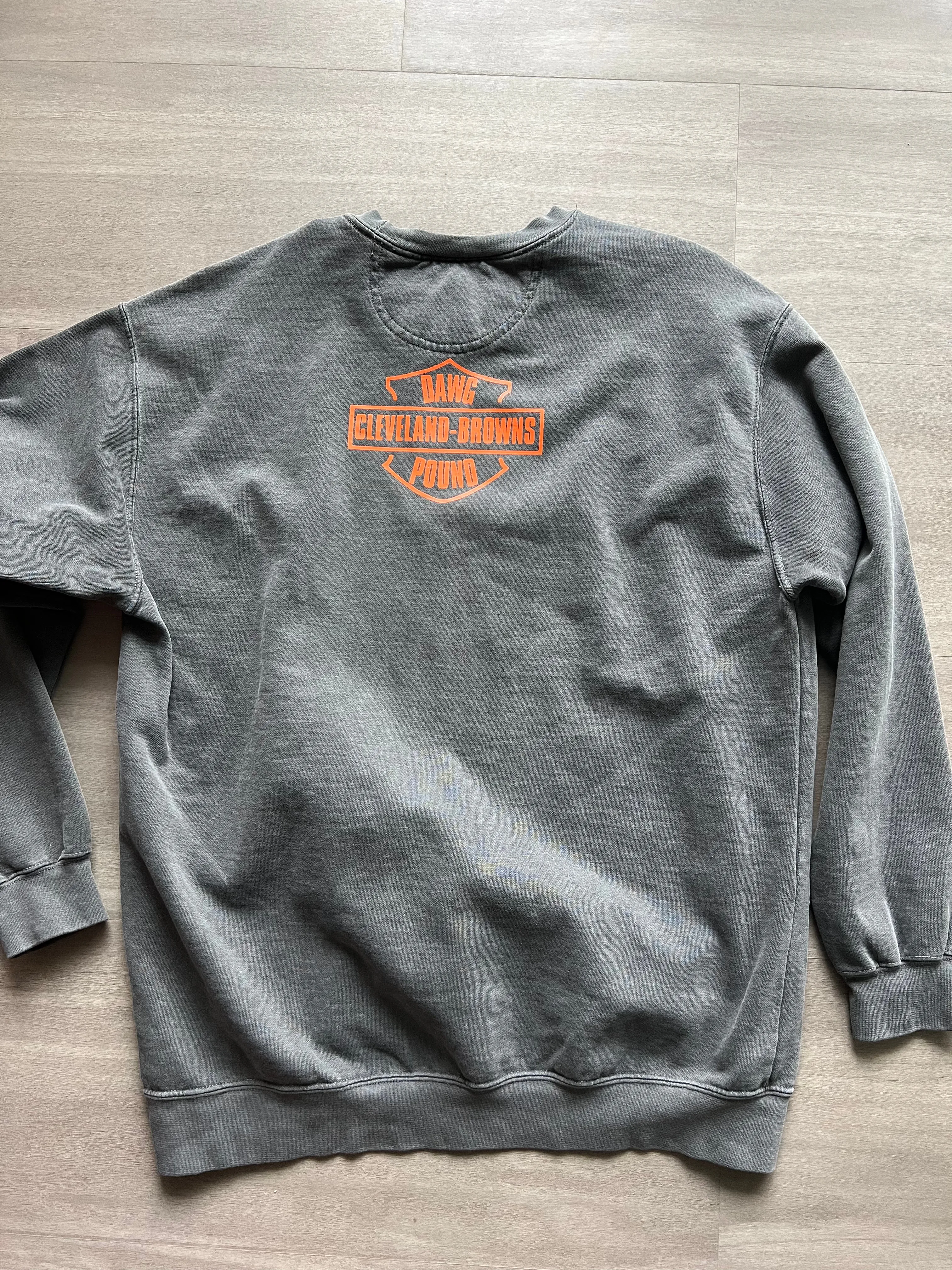 BROWNS MOTORCYCLE CREWNECK