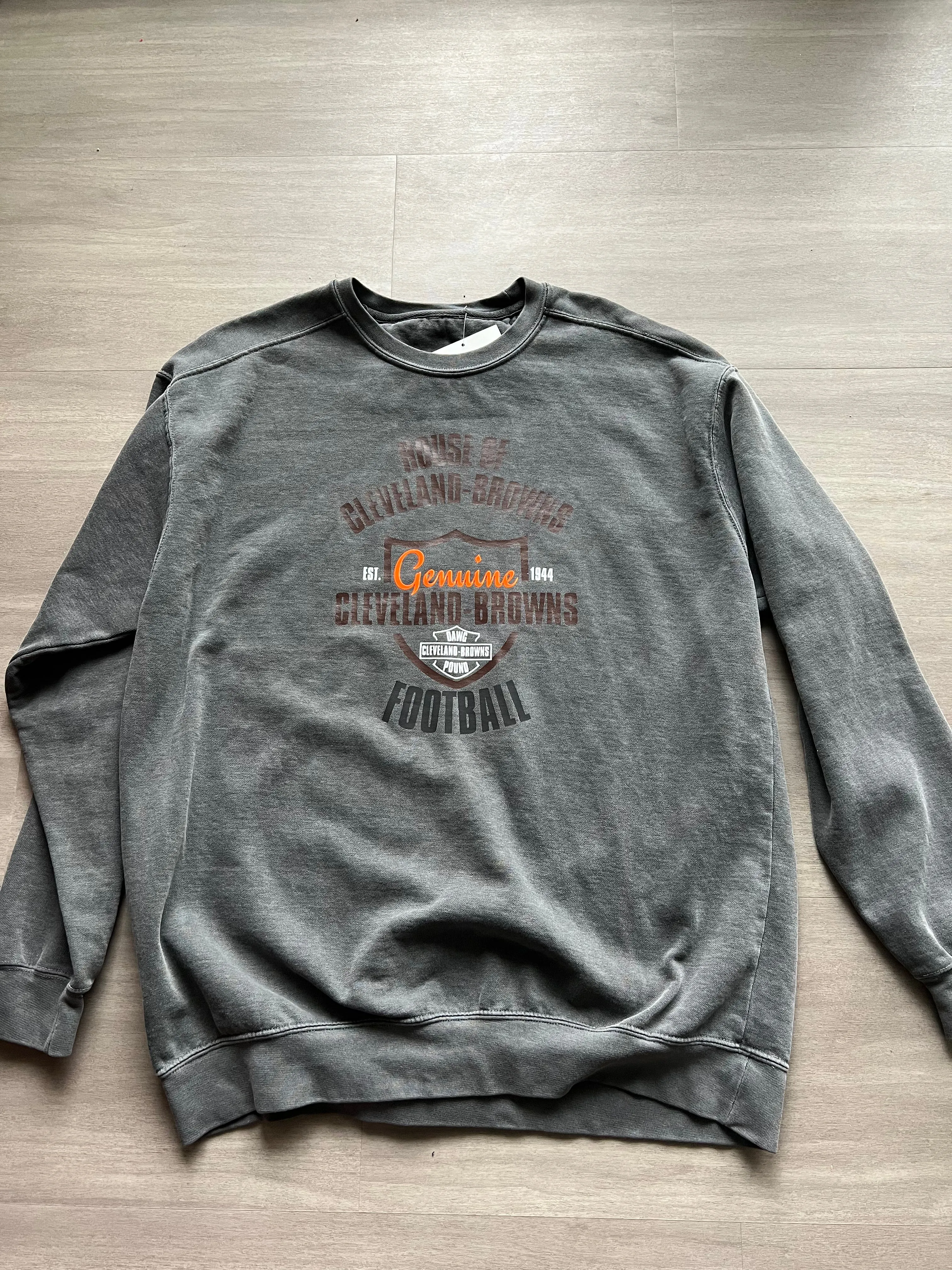 BROWNS MOTORCYCLE CREWNECK