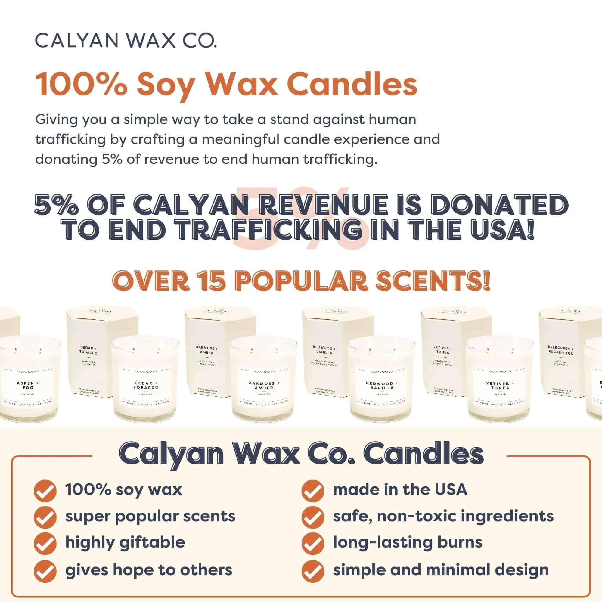 Calyan Wax Co. - Grapefruit   Flora Glass Tumbler Soy Candle