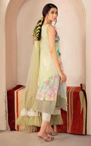 CASSIA CB-2A | Bella Fusion Mix Cambric Collection SS'21 | Unstitched Cambric Suits