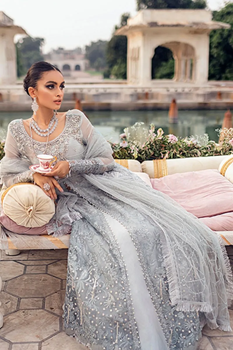 CHANDANI | Mushq Hawa Mahal Tissue De Luxe ‘21 | Unstitched Embroidered Chiffon Suits