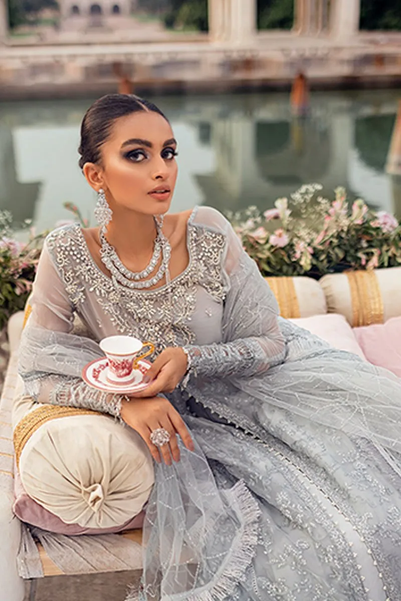 CHANDANI | Mushq Hawa Mahal Tissue De Luxe ‘21 | Unstitched Embroidered Chiffon Suits