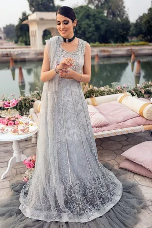 CHANDANI | Mushq Hawa Mahal Tissue De Luxe ‘21 | Unstitched Embroidered Chiffon Suits