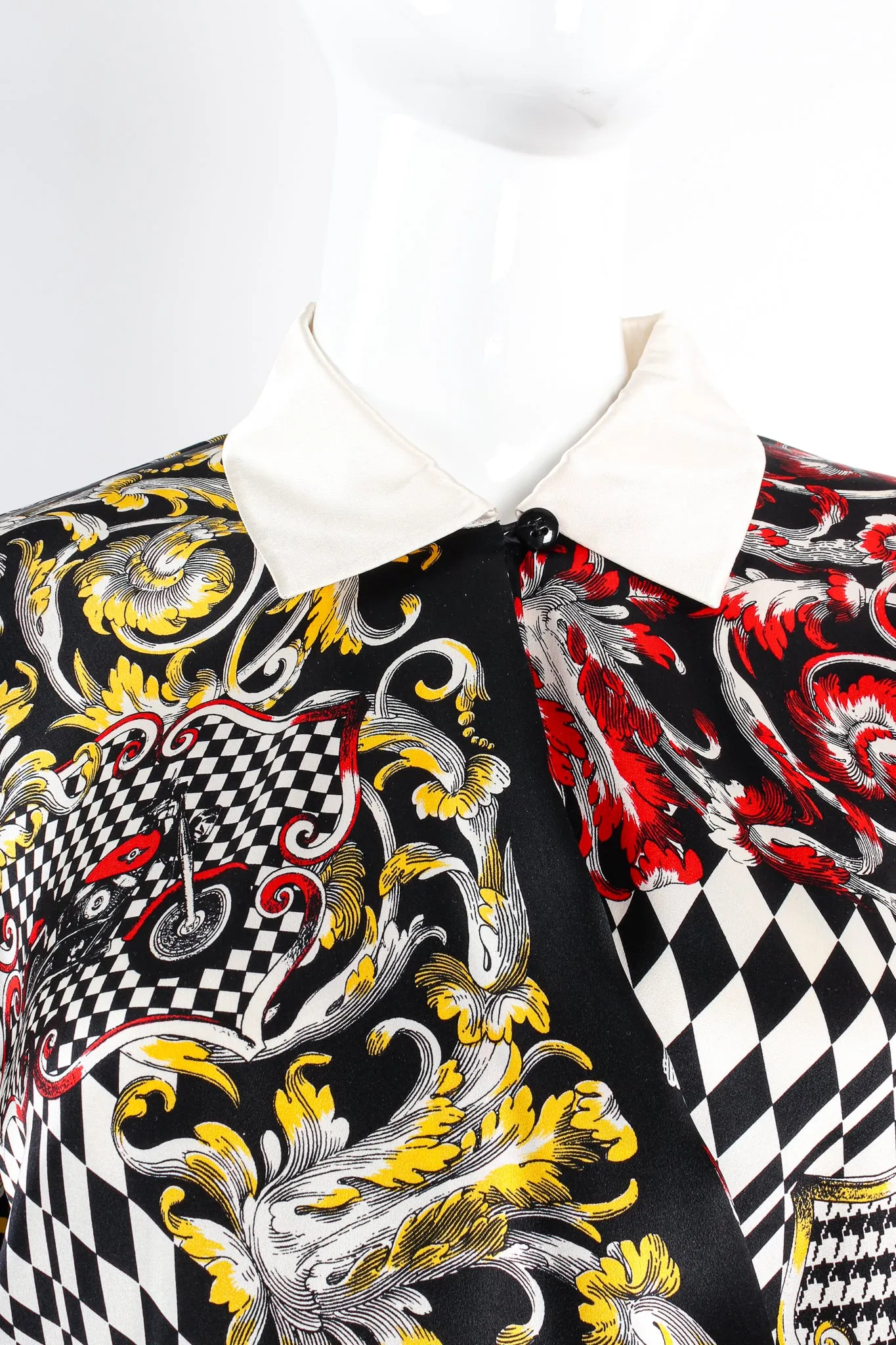 Checkered Motorcycle Rally Bodysuit