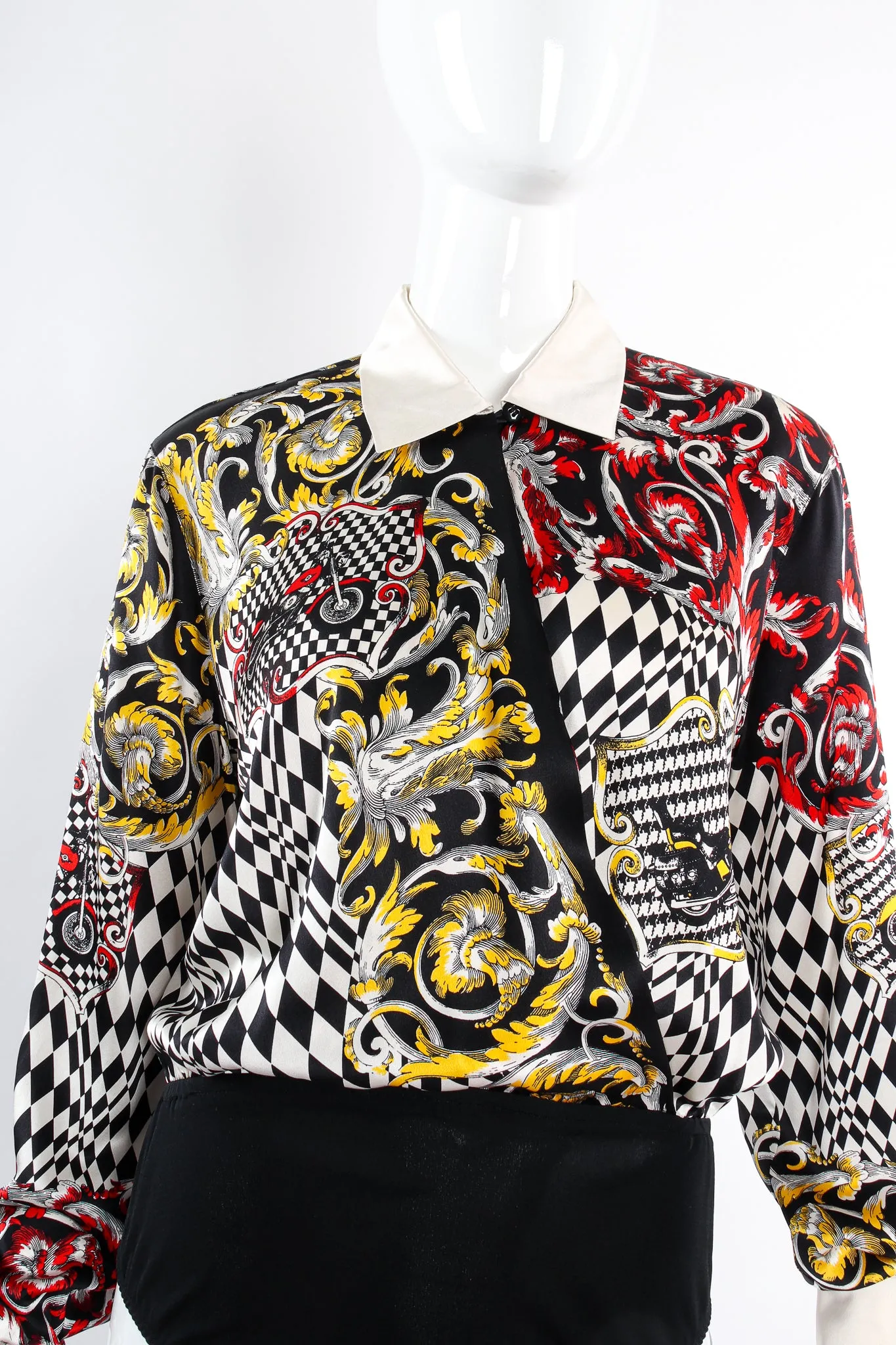 Checkered Motorcycle Rally Bodysuit
