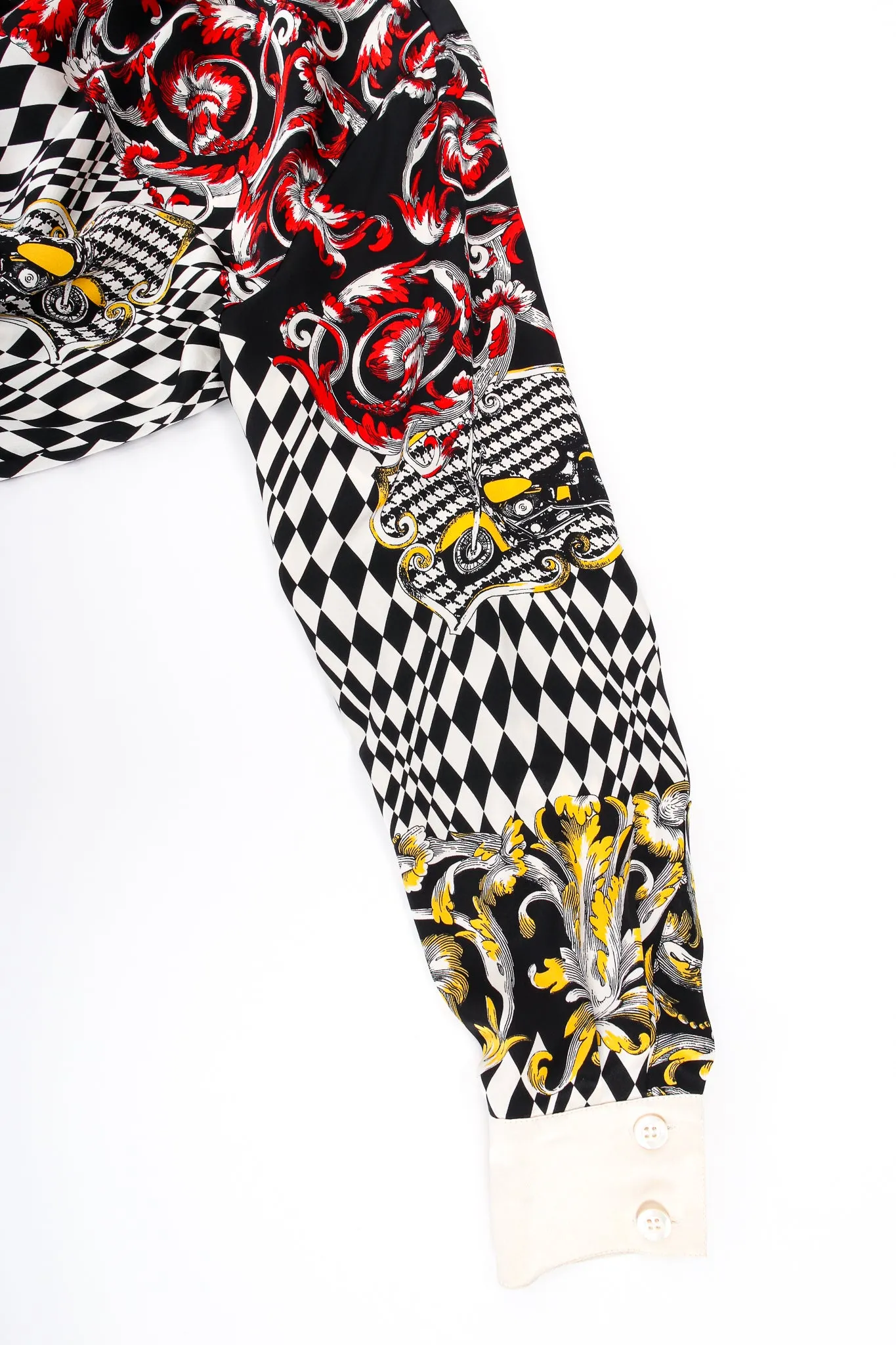 Checkered Motorcycle Rally Bodysuit