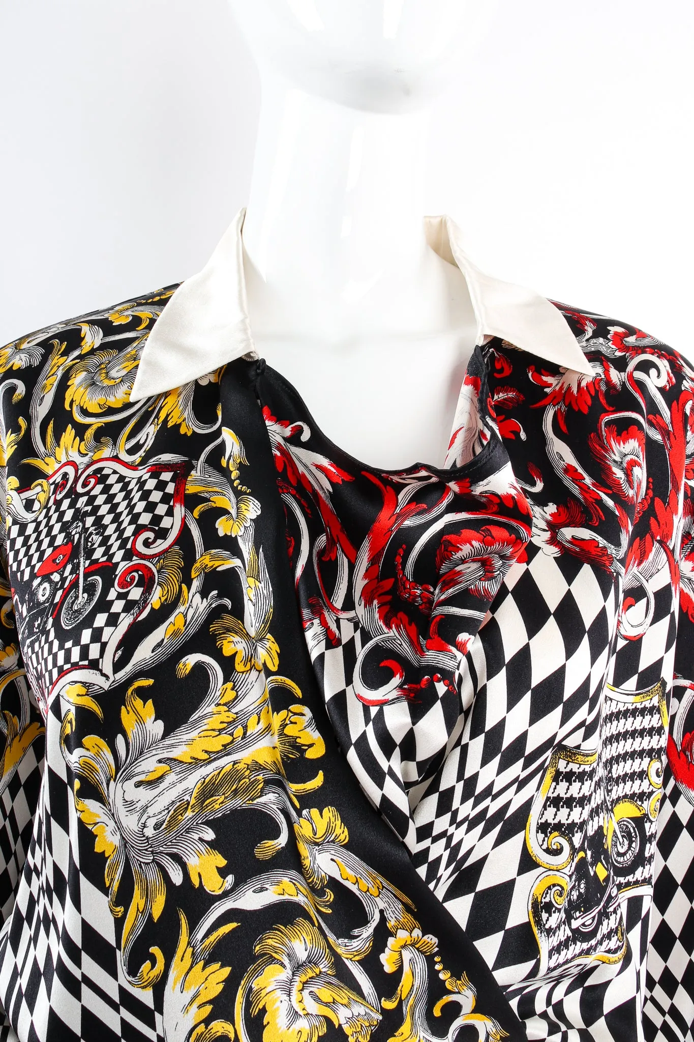 Checkered Motorcycle Rally Bodysuit