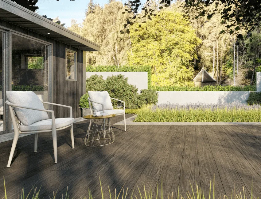 Cladco Nordeck Premium PVC-ASA Woodgrain Effect Decking Board - 3.6m (All Colours)