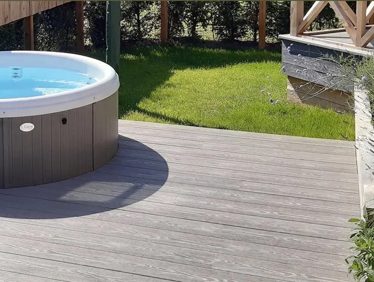 Cladco Nordeck Premium PVC-ASA Woodgrain Effect Decking Board - 3.6m (All Colours)