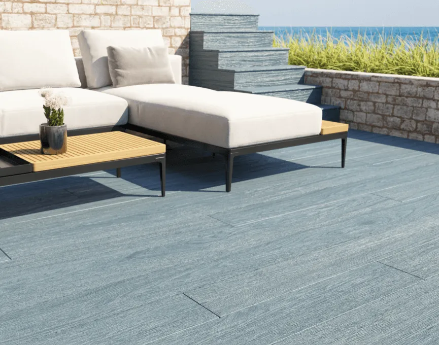Cladco Nordeck Premium PVC-ASA Woodgrain Effect Decking Board - 3.6m (All Colours)