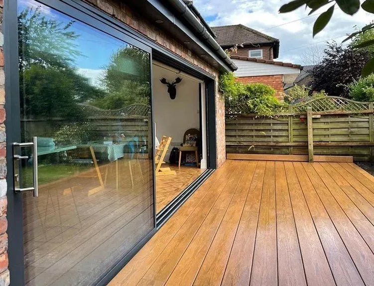 Cladco Nordeck Premium PVC-ASA Woodgrain Effect Decking Board - 3.6m (All Colours)