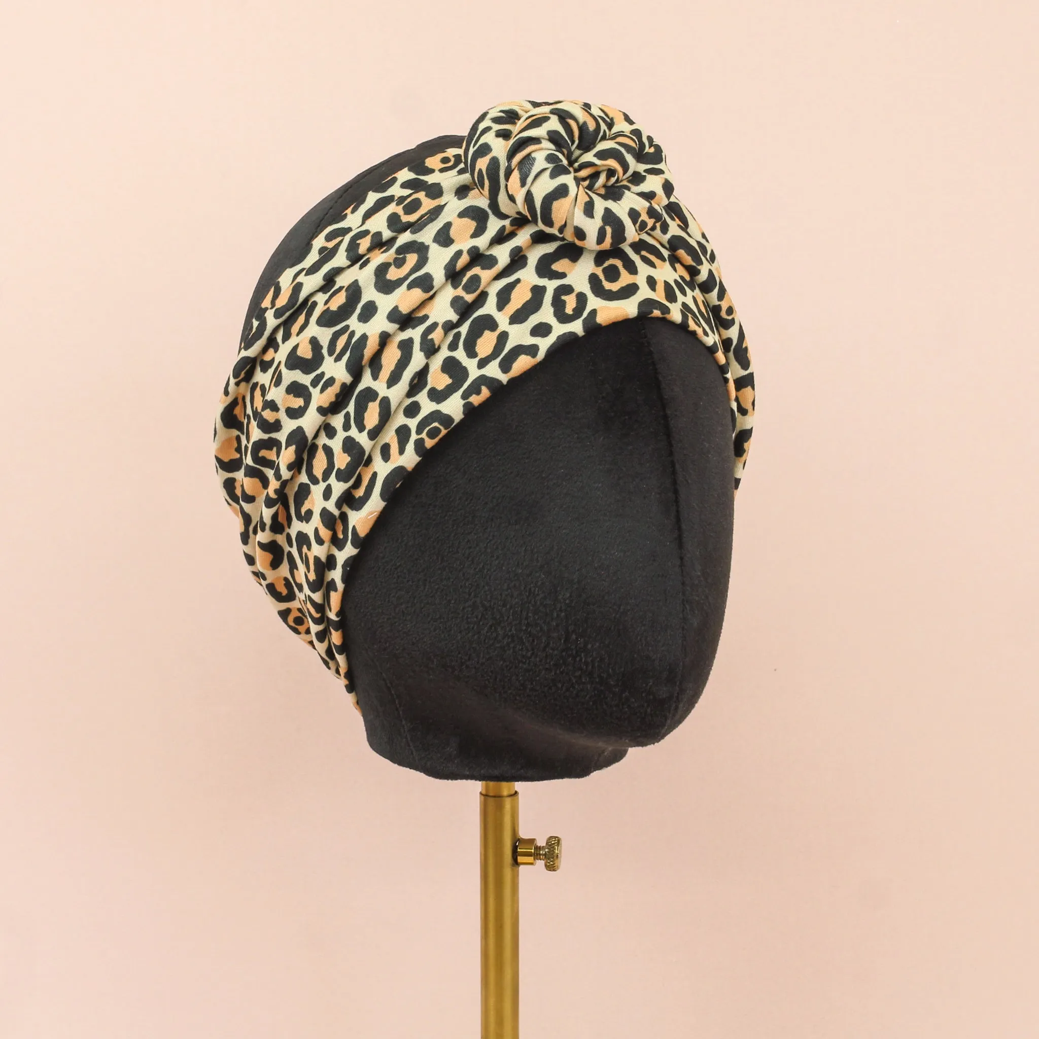 Classic Leopard Print Wrap Headband