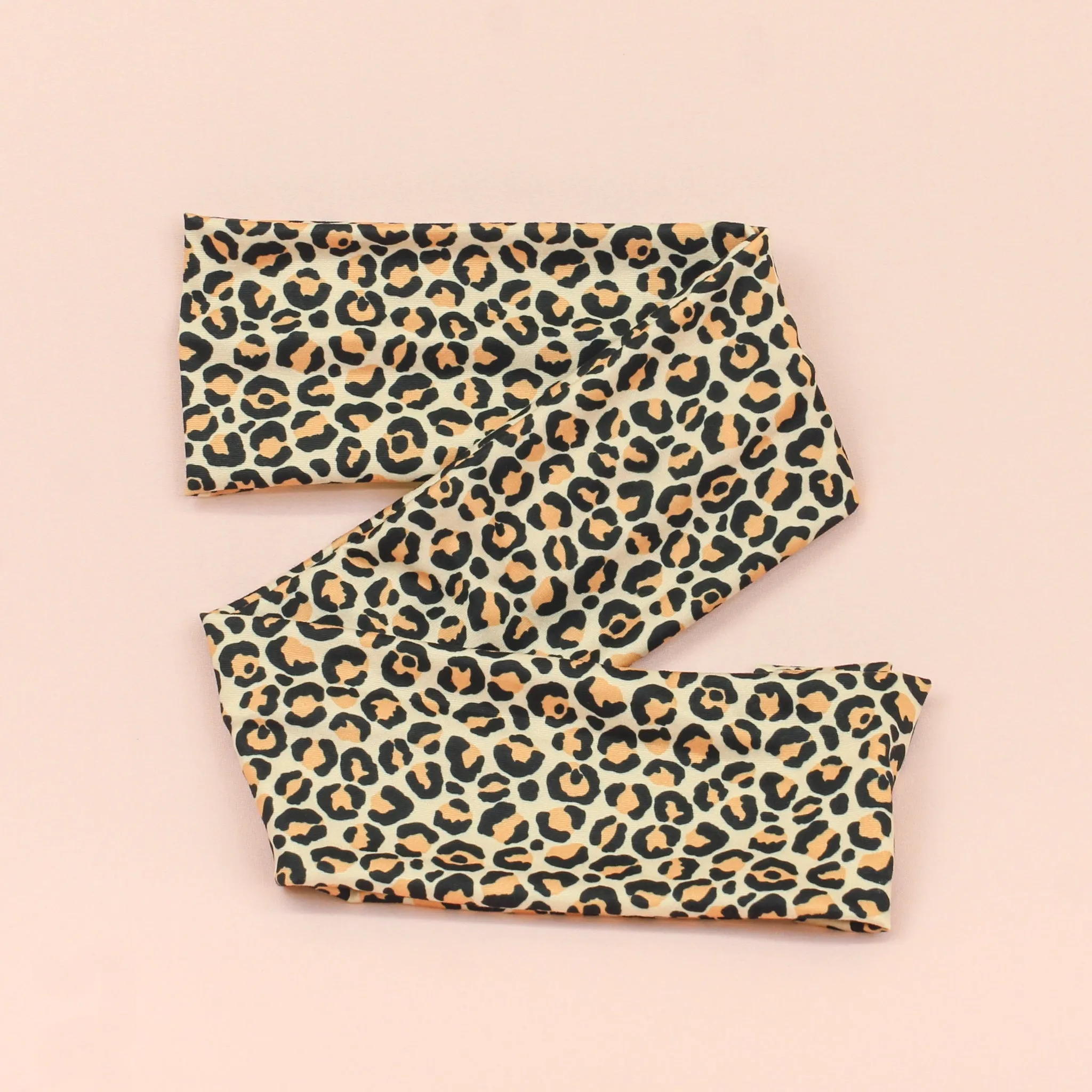 Classic Leopard Print Wrap Headband