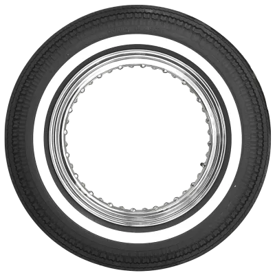 Coker Classic Motorcycle Tire 1" Whitewall 5.00 X 16