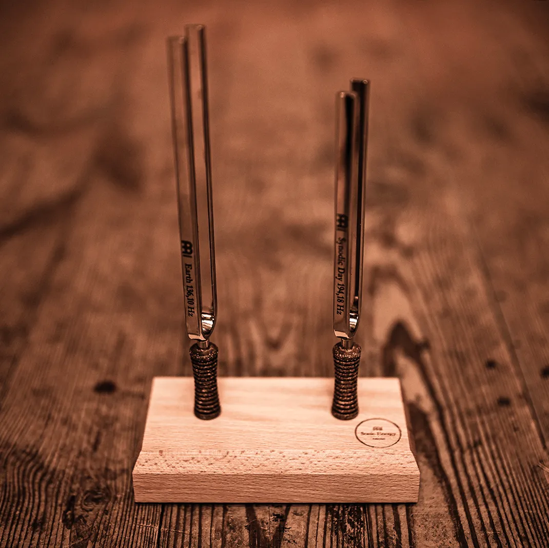 Day & Night Double Tuning Fork Set 194.18 / 136.10 Hz