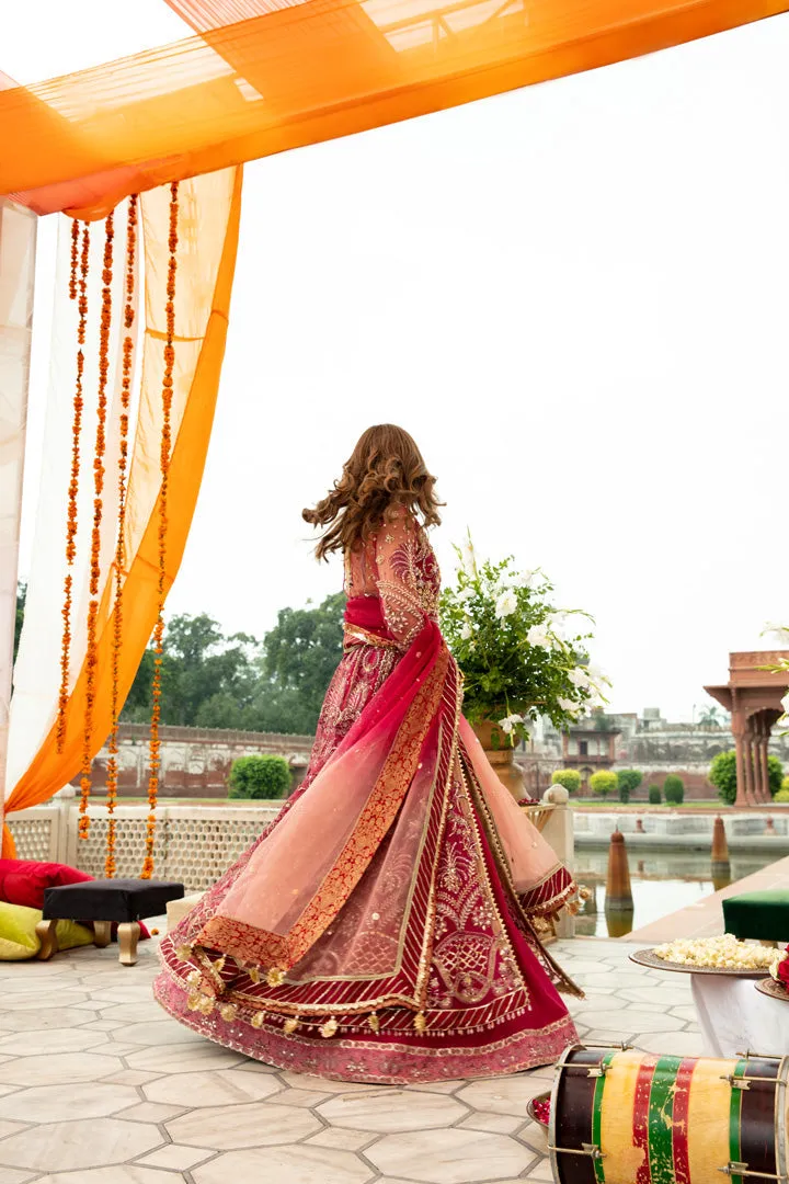 DEEWANGI | AJR Couture Banno Ki Sahelian Collection | Unstitched Emroidered Hand Embellished Suits